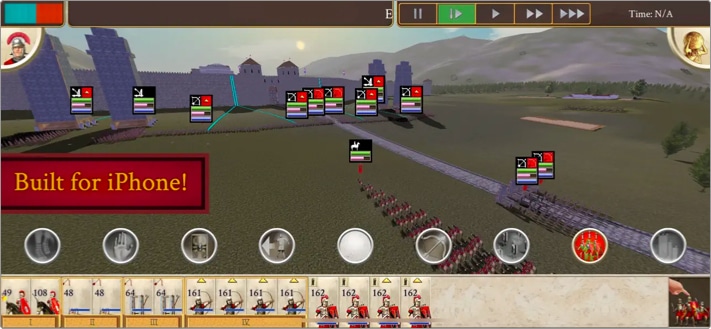 ROME- Total War best strategy game for iPhone