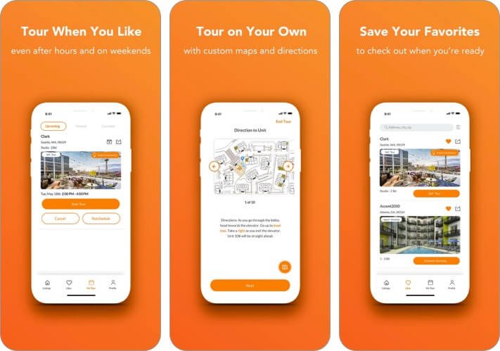 Rently Self Free Apartment Hunting App For Iphone