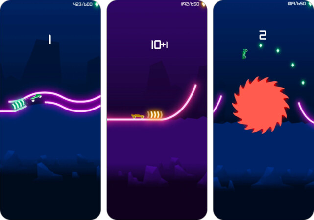 Rider endless runner game for iPhone and iPad