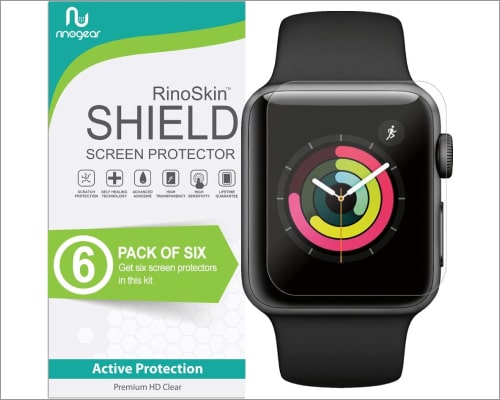 RinoGear screen protector for Apple Watch