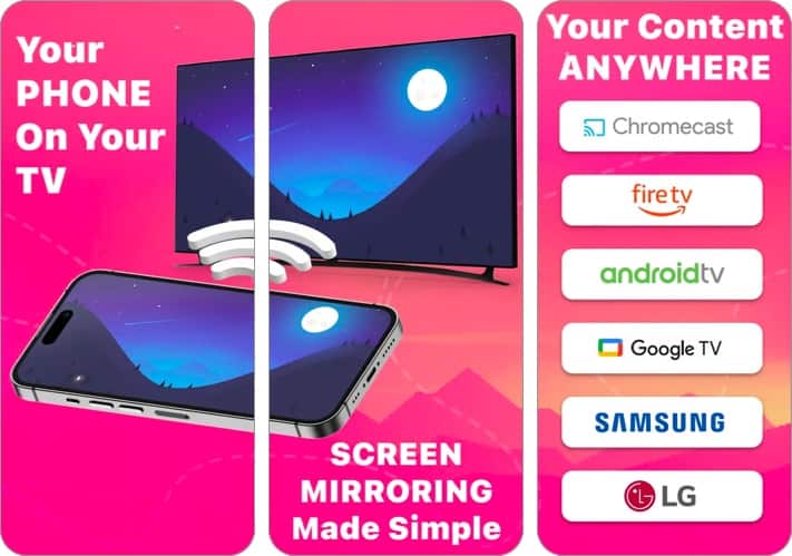 Screen mirroring・cast・mirror app for iphone and ipad