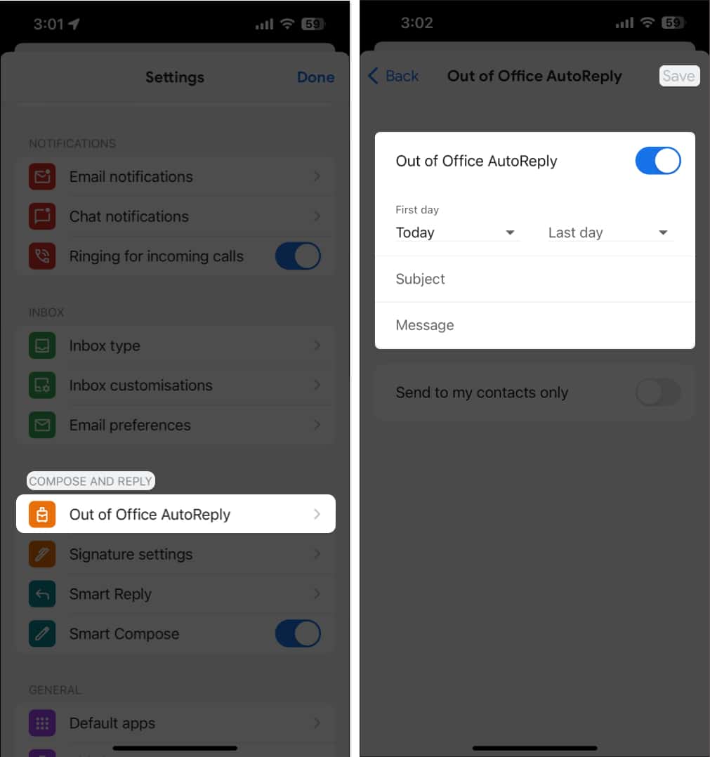 20  Tips to use Gmail app on iPhone and iPad in 2024 - 8