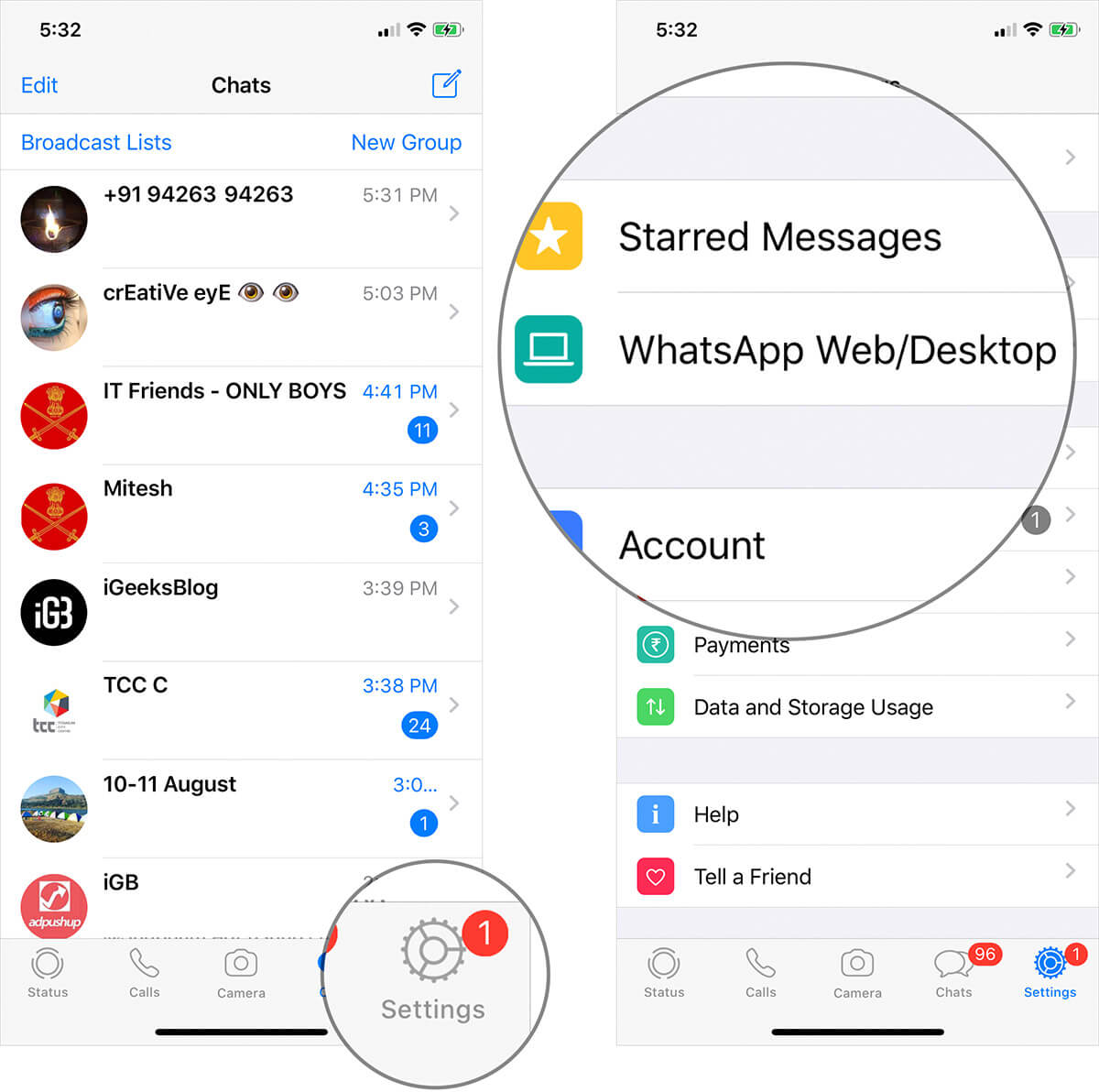 Whatsapp web for iphone deals