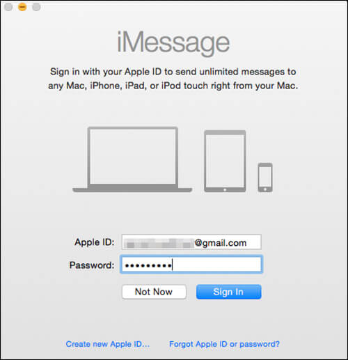 Sign Into iMessage on Mac