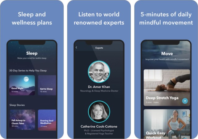 Simple Habit Sleep meditation app for iPhone and iPad