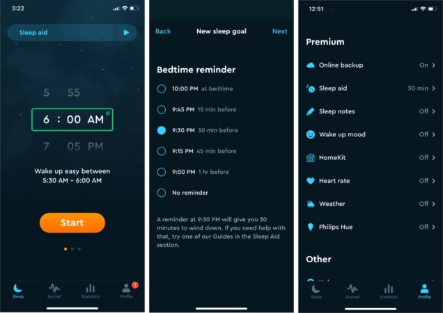 Sleep Cycle best iPhone and iPad alarm app for tracking sleep pattern