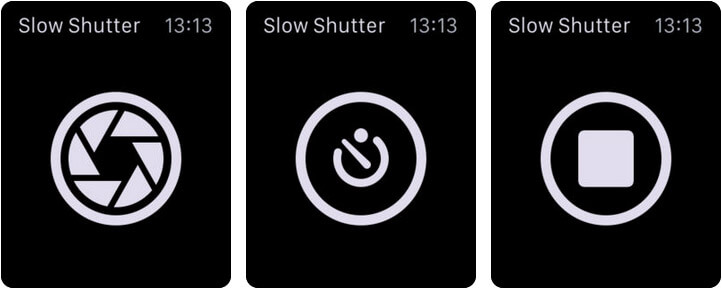 Slow Shutter Cam Apple Watch Camera App Screenshot