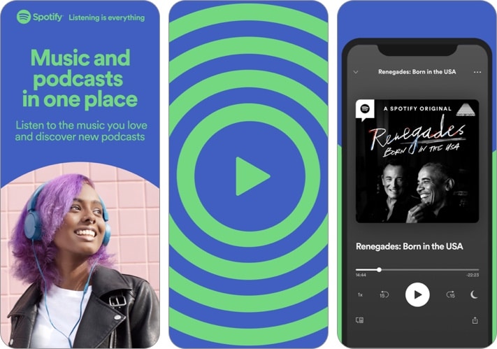 Spotify  Discover new music iPhone and iPad app screenshot