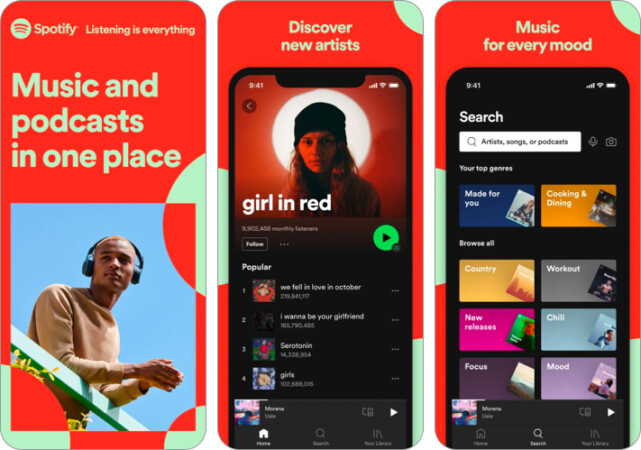 Spotify New Music and Podcasts for iPhone