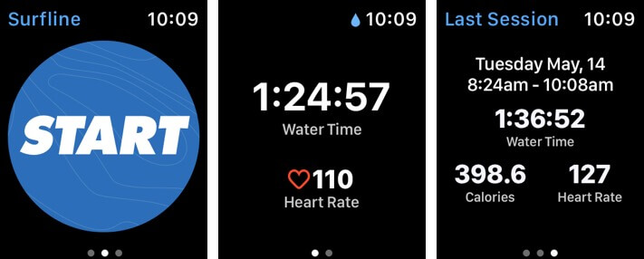 Surfline Weather Apple Watch App Screenshot