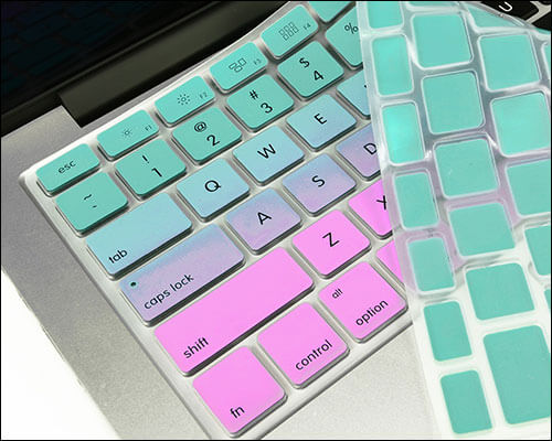 TOP CASE Keyboard Skin for MacBook Air and MacBook Pro