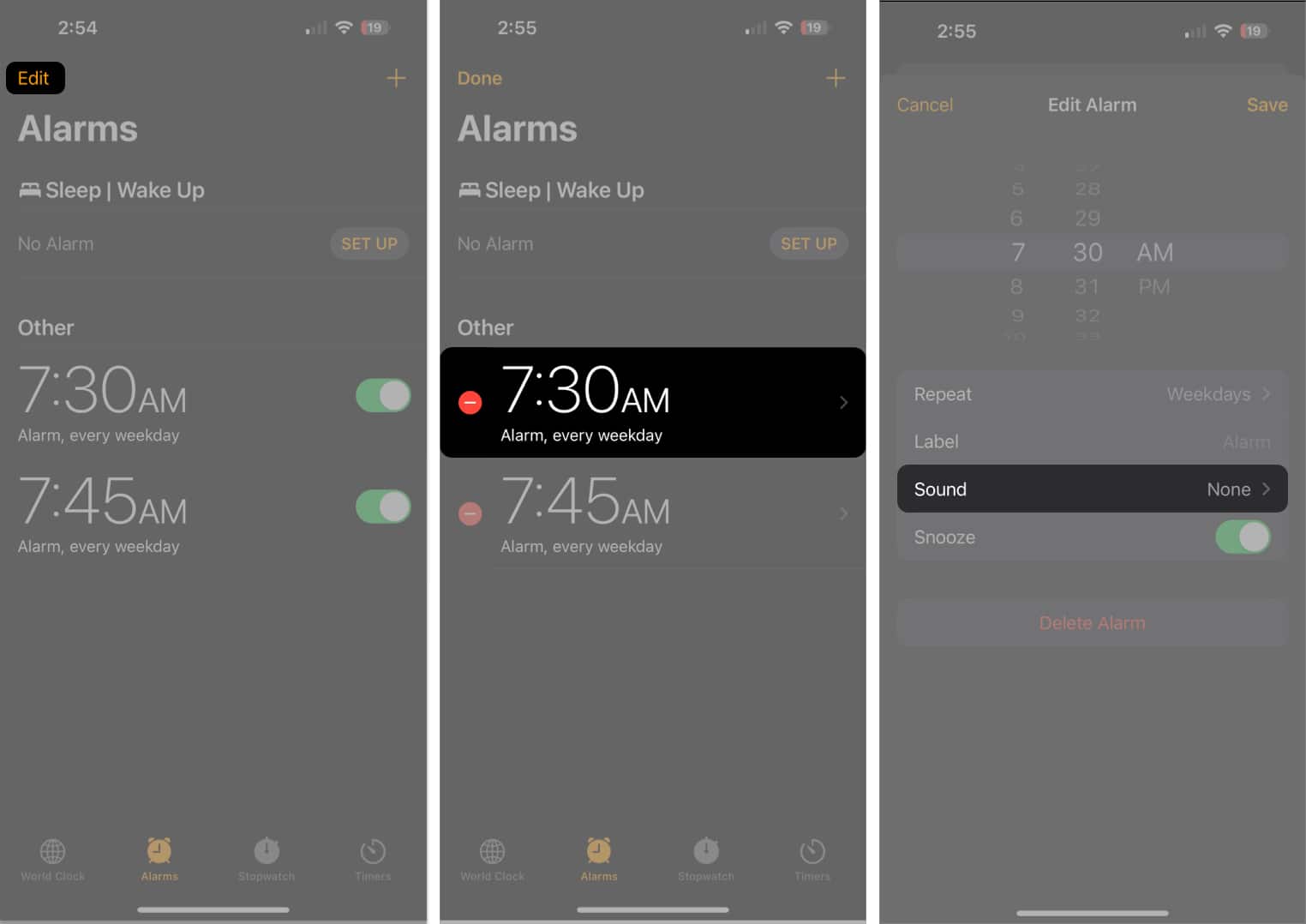 How to disable vibration for alarm clock on iPhone iGeeksBlog