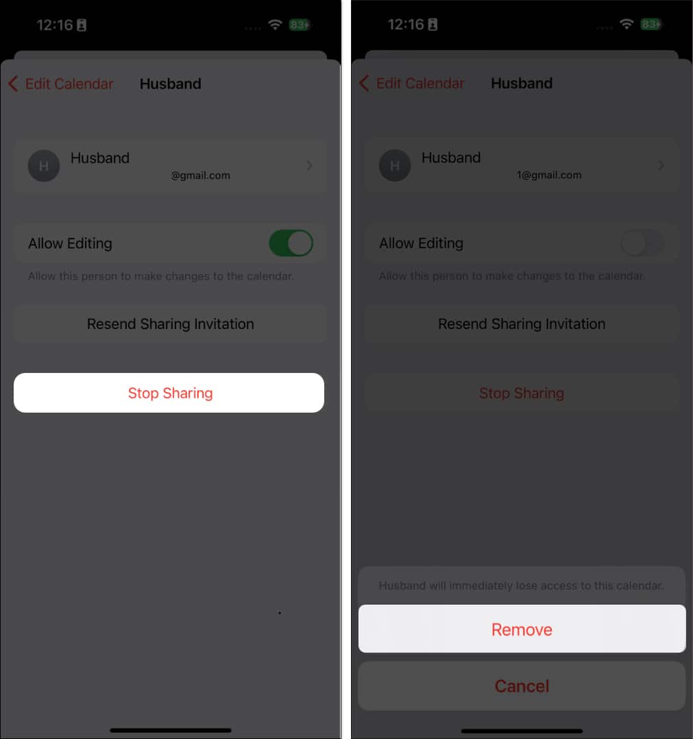 How to share and export Calendar from iPhone or iPad - 40