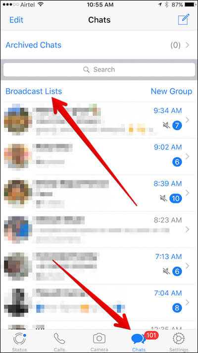 How To Create Manage Broadcast Lists In WhatsApp On iPhone - 41