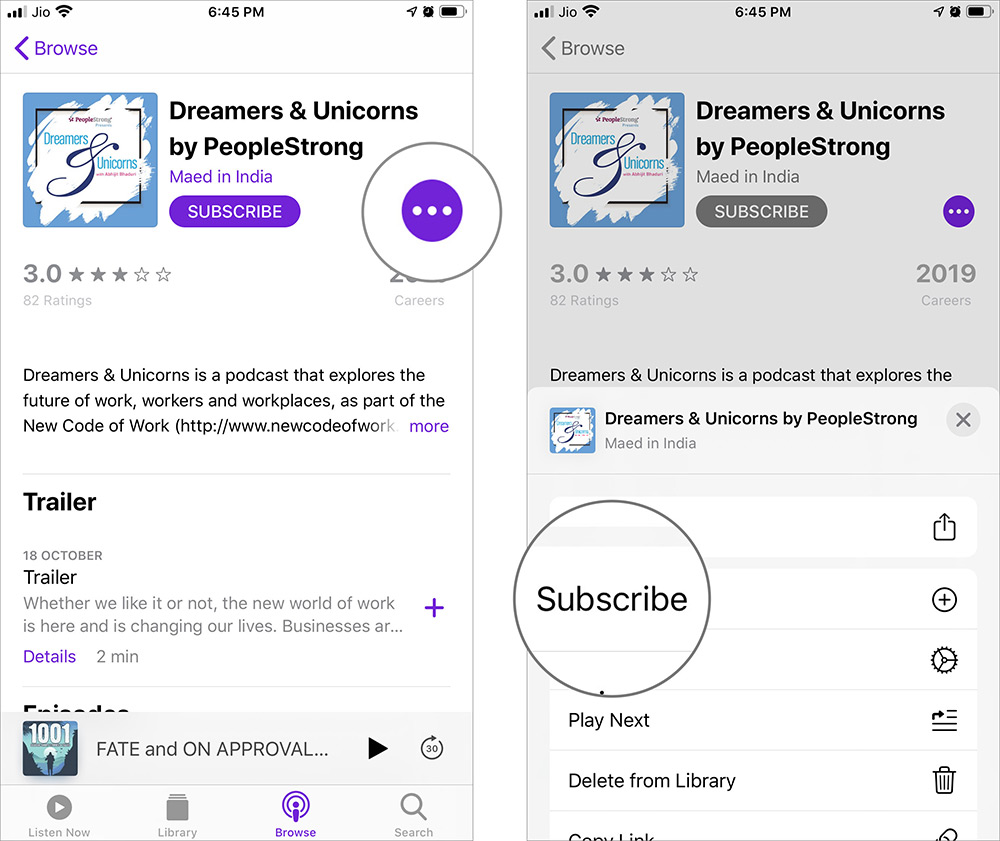 Remove Shows and Episodes from Podcasts App on iPhone or iPad - 48