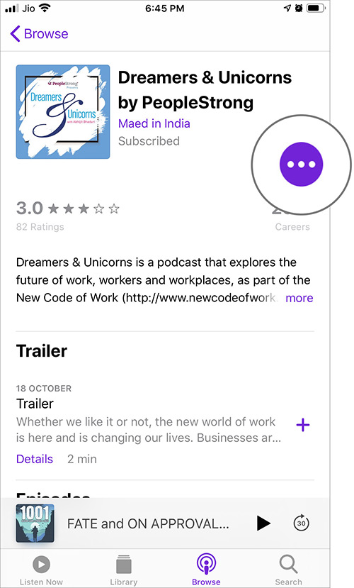 Remove Shows and Episodes from Podcasts App on iPhone or iPad - 7