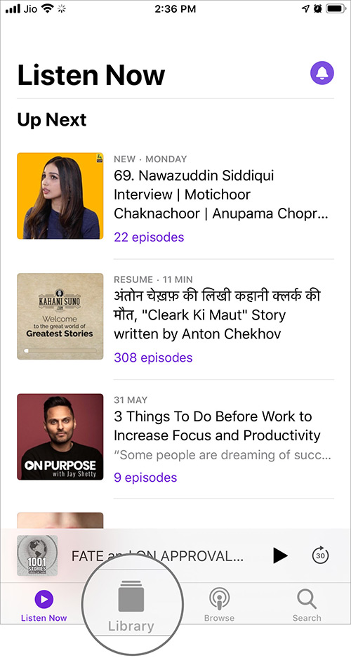 Remove Shows and Episodes from Podcasts App on iPhone or iPad - 28