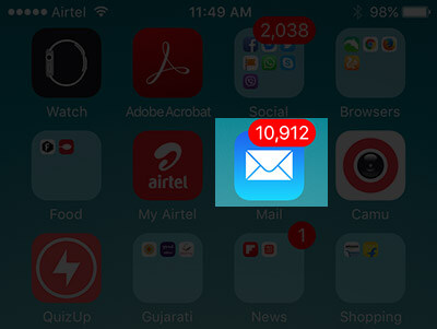 Remove Unwanted Email Suggestions from iPhone iPad Mail App - 63