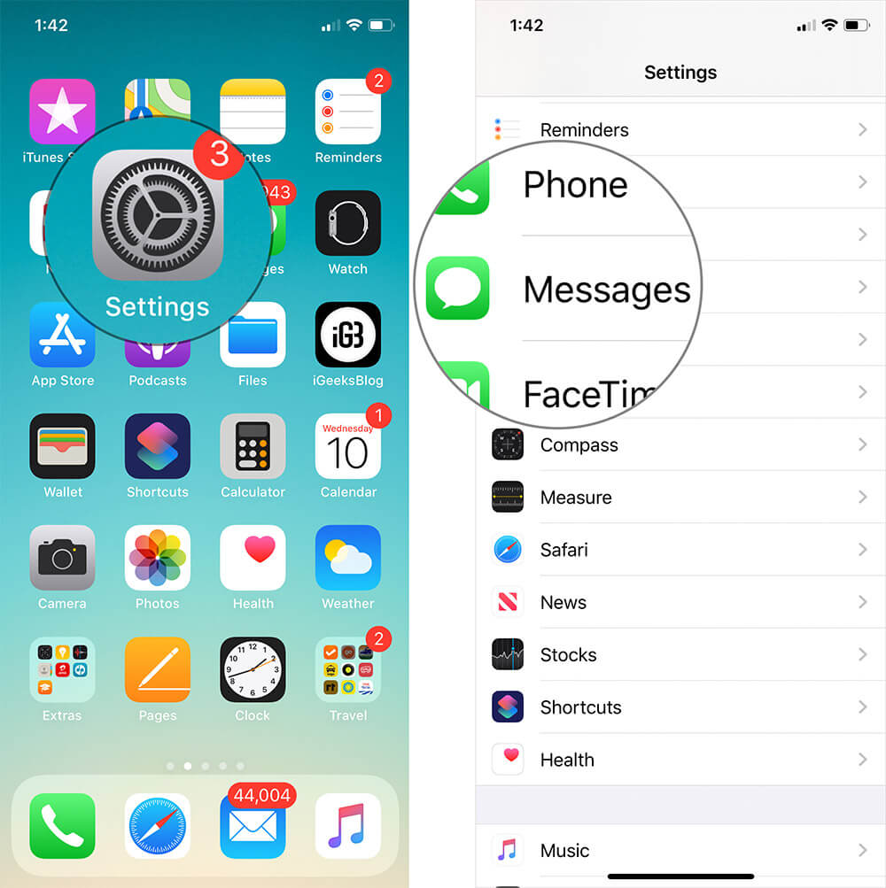 How to Prevent iMessage Delivery to iPad and Mac - 35