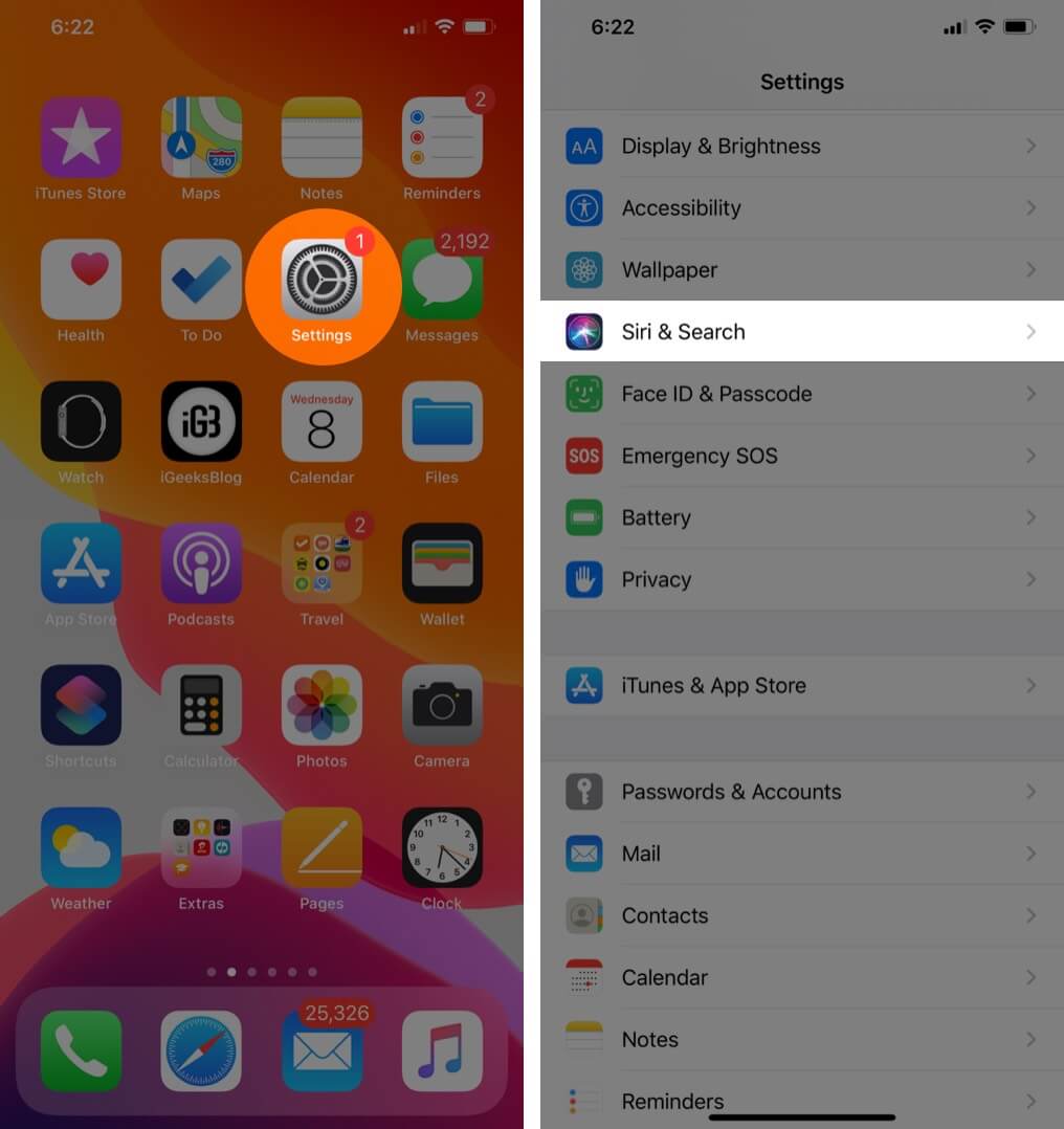 How to Disable Siri Suggestions in Spotlight Search on iPhone and iPad - 99