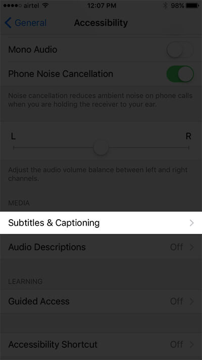 How to Enable Subtitles on Apple TV - 2