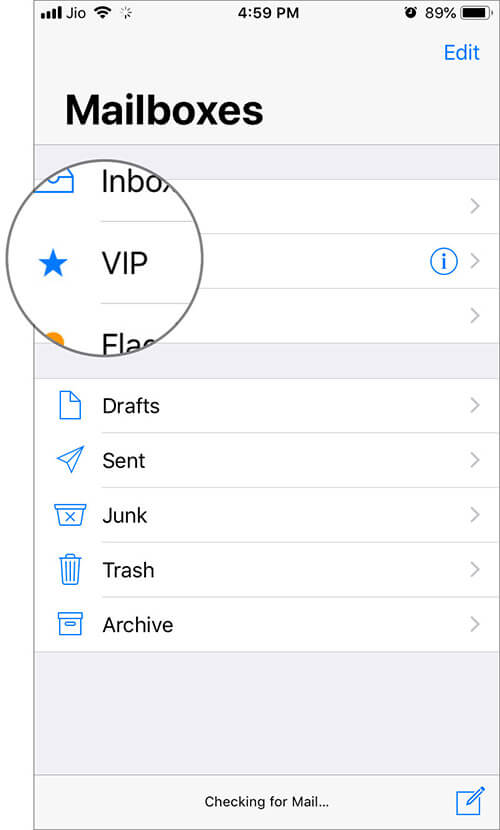 How to Manage VIP Contacts in Mail app on iPhone and iPad - 62