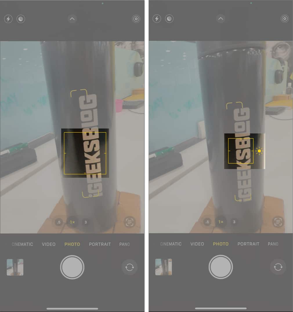 How to adjust exposure on iPhone Camera - 86