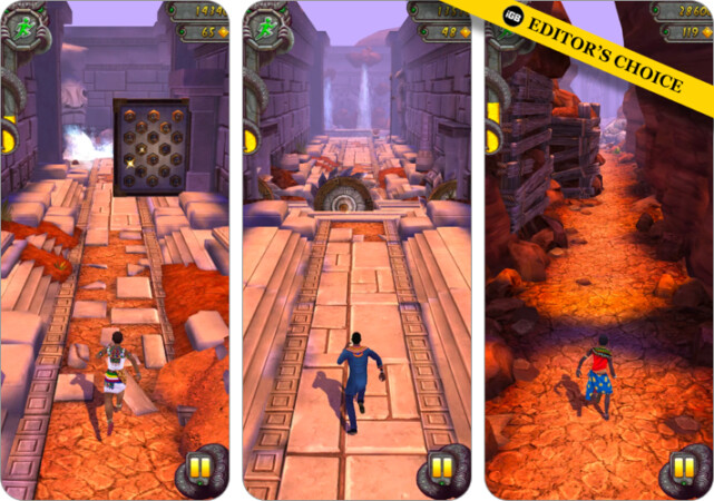Temple Run 2 endless runner game for iPhone and iPad