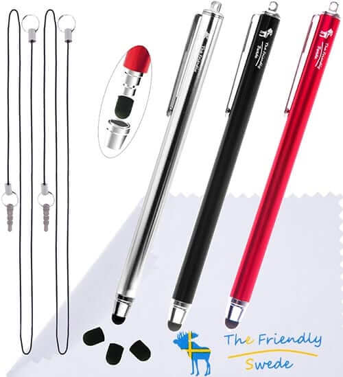 The Friendly Swede Bundle of 3PCS iPad Stylus