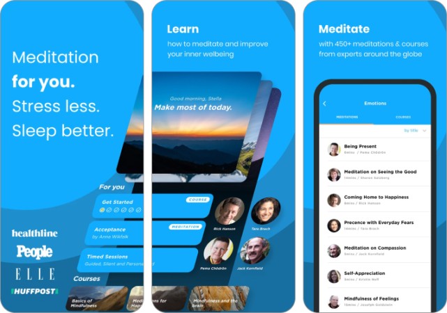 The Mindfulness meditation app for iPhone and iPad