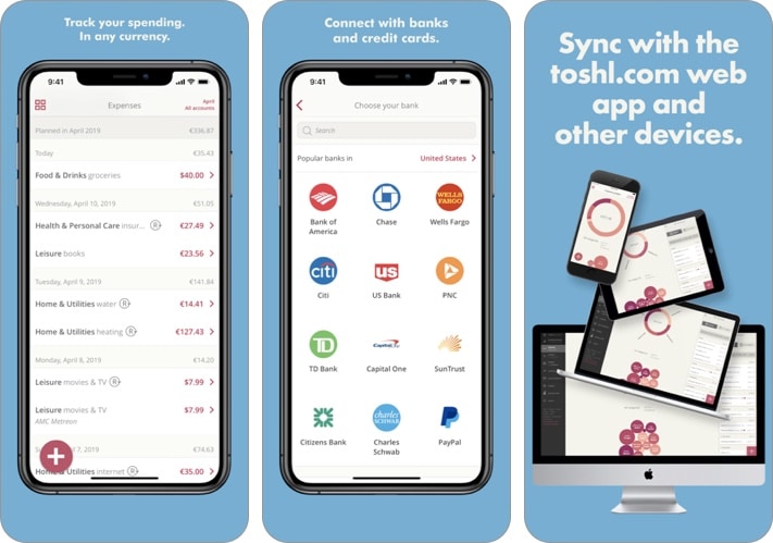 Toshl Finance - Best Budget iPhone and iPad app screenshot