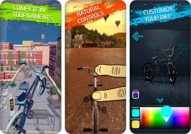Touchgrind BMX 2 BMX game for iPhone and iPad