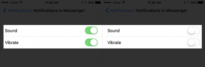 Turn Off Notification Sound in Facebook Messenger App on iPhone  How to  - 42