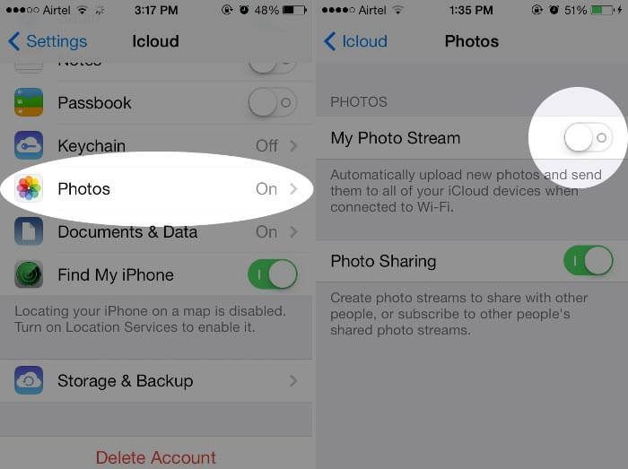 How to Disable Photo Stream On iPhone  Without Losing Photos  - 4
