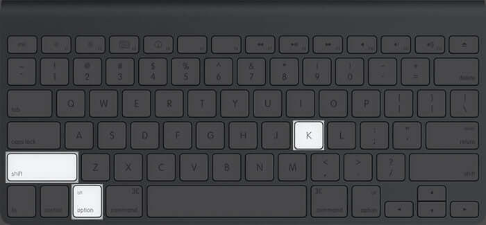 Type Apple Logo on Mac Using Keyboard Shortcut