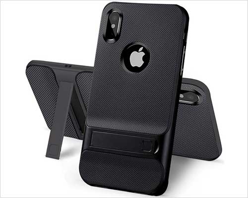 USAcases Kickstand Case for iPhone X