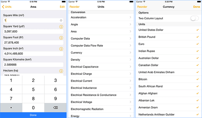 Best unit converter apps for iPhone in 2024 - 99