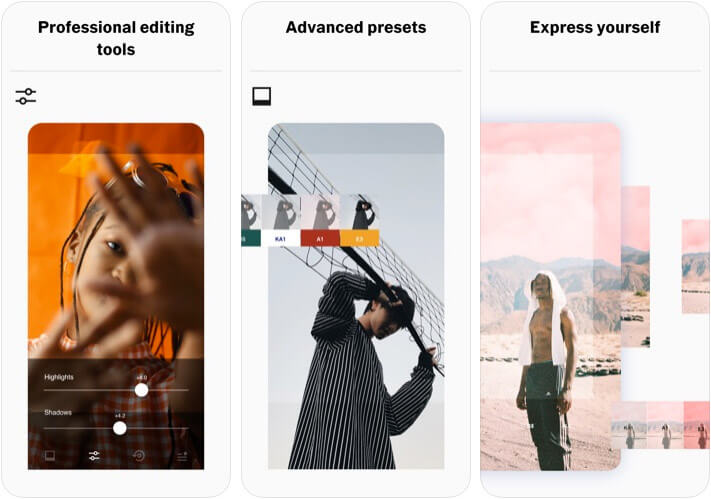 Best photography apps for your iPhone in 2024 VSCO iPhone and iPad Photo Editor App Screenshot