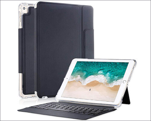 Valkit Bluetooth Keyboard Case for iPad Pro 12.9-inch 2015-2017