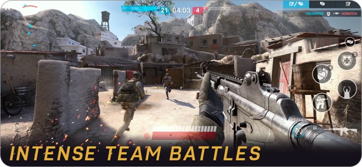 Warface GO FPS game for iPhone and iPad