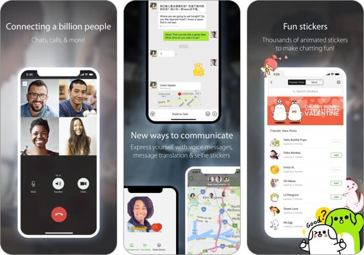 WeChat iMessage Alternative app screenshot