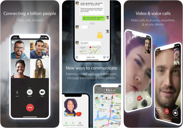 WeChat iPhone App Screenshot