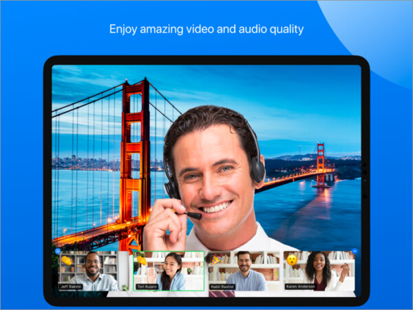 ZOOM best iPad app for video conferencing