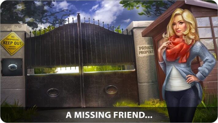 Adventure Escape iPhone and iPad Detective Game Screenshot