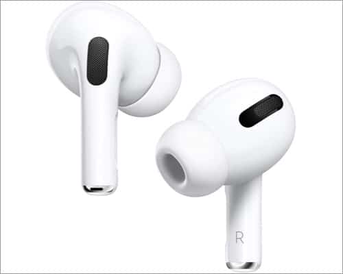 AirPods Pro iPad earphone for video conferencing 