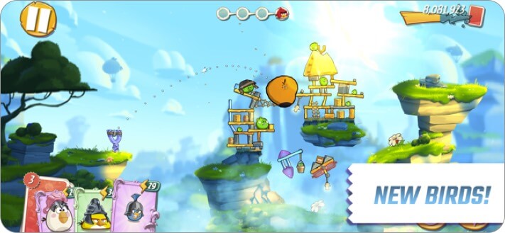Angry Birds 2 iPhone and iPad Action Game Screenshot