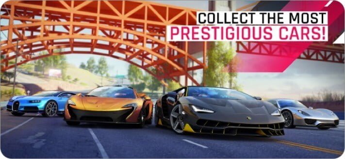 asphalt 9 legends iphone and ipad multiplayer game screenshot