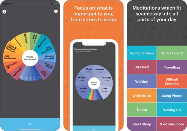 buddhify meditation app for iPhone and iPad