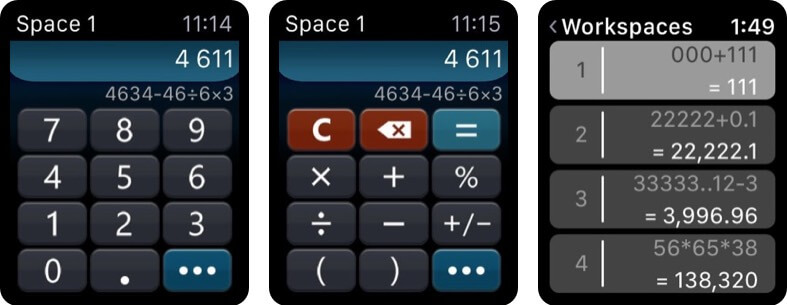 Calculator HD++ Apple Watch App
