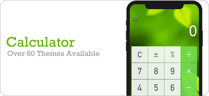 Calculator iPhone and iPad App Screenshot